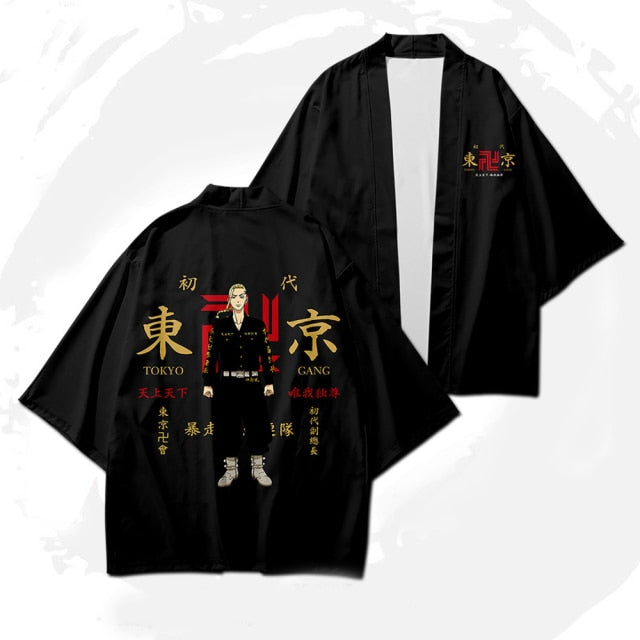 Tokyo Revengers Cosplay Haori Hoodie and Shirts