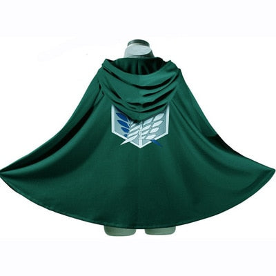 Attack On Titan Cape Cloak Scouting Legion Cosplay