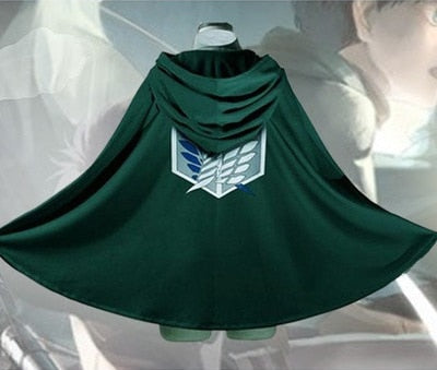 Attack On Titan Cape Cloak Scouting Legion Cosplay