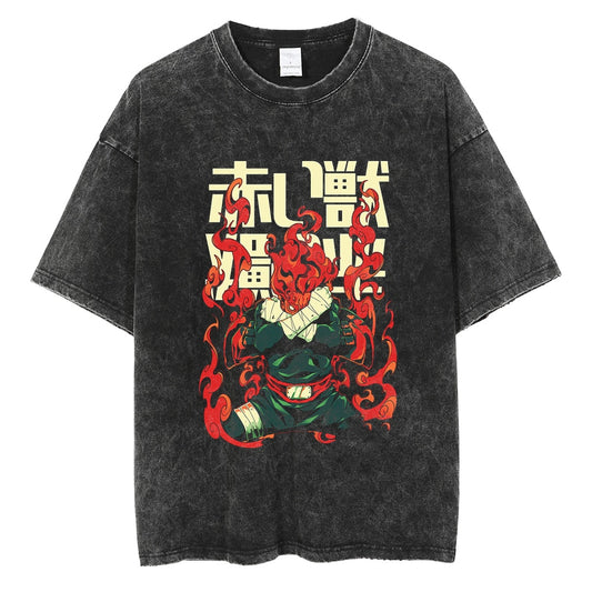 8th Gate Open Oversized Vintage T Shirt