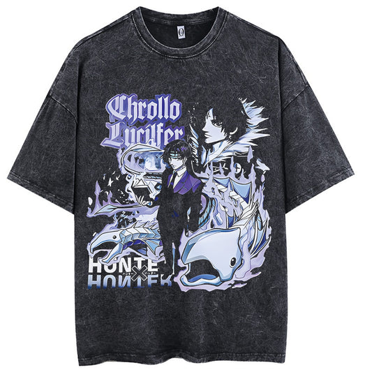 Chrollo HXH Oversized Vintage T Shirt