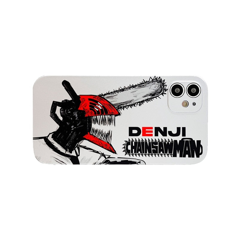 Makima and Denji CM IPhone Cases
