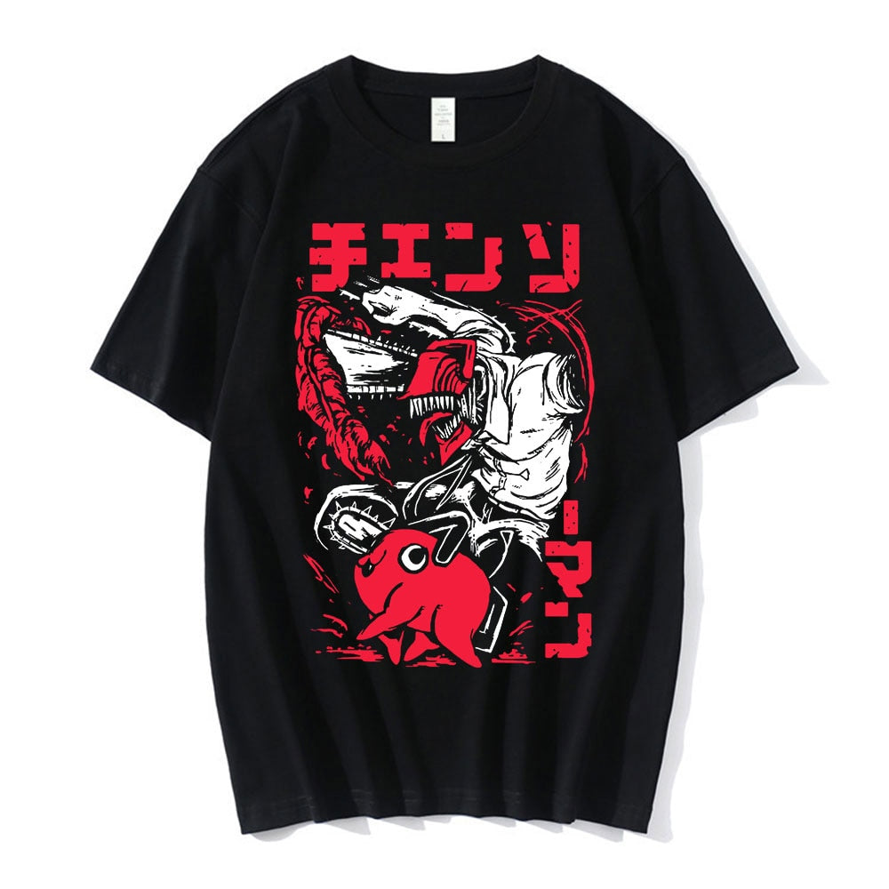 Chainsaw Man T-shirts – animeweebcity