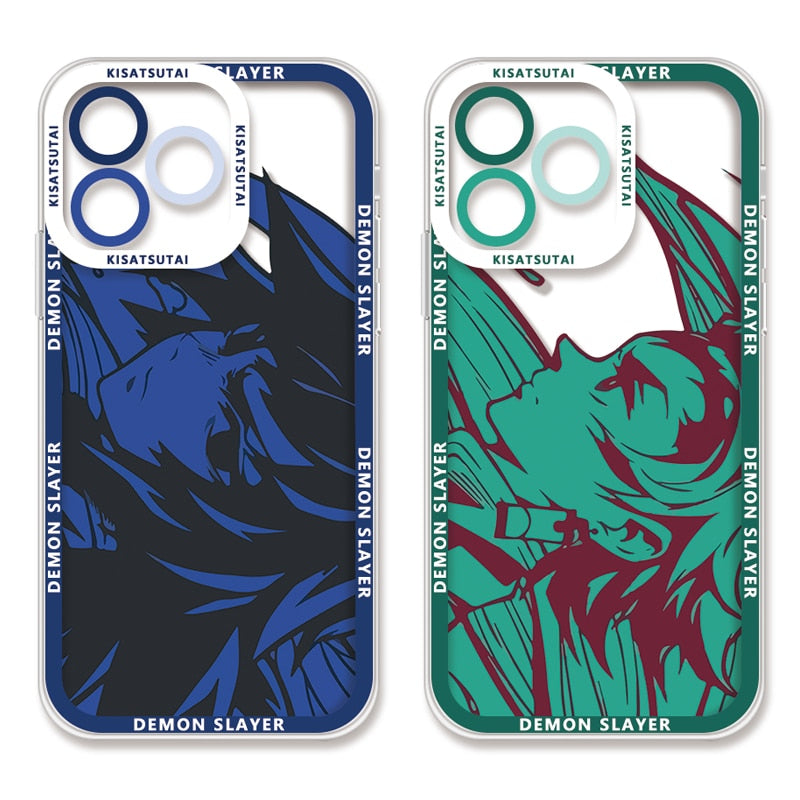 Demon Slayer Soft Silicone Case for iPhone