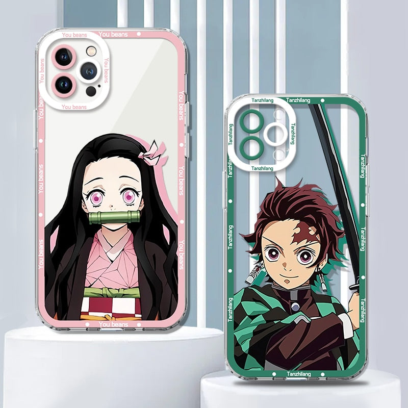 Demon Slayer Soft Silicone Case for iPhone