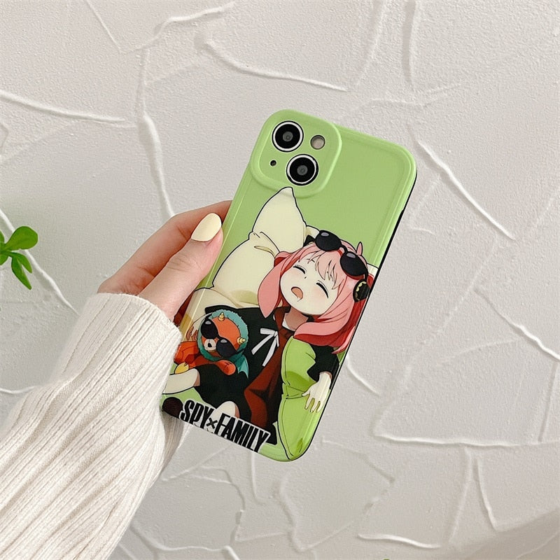 SPY×FAMILY Green Anya IPhone case