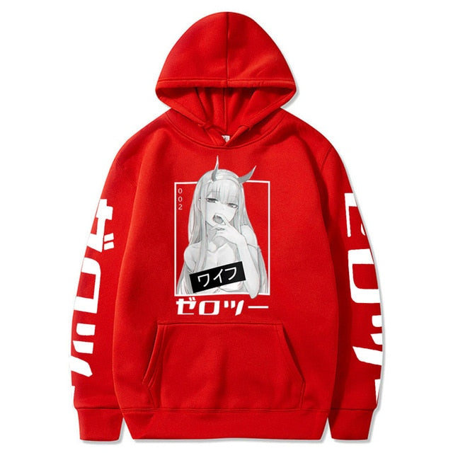 Darling In The Franxx Zero Two Censored Hoodie