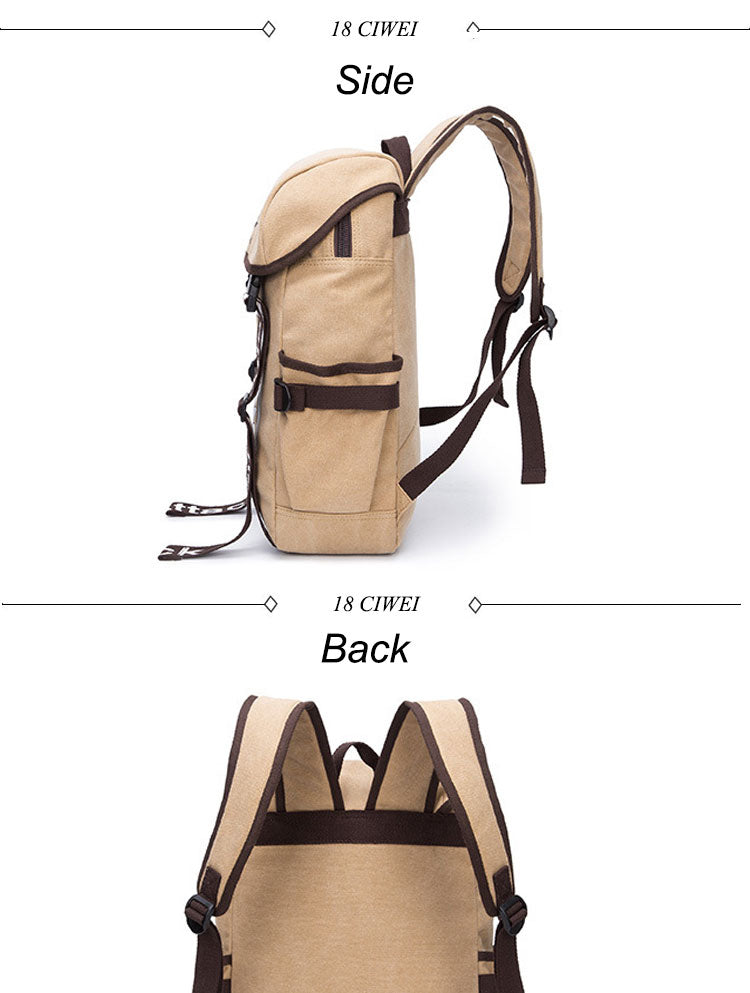 Attack On Titan Khaki Backpack – animeweebcity