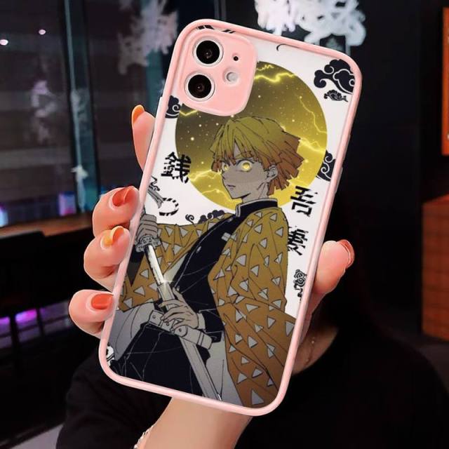 Tanjiro Nezuko Zenitsu and more IPhone Cases Matte