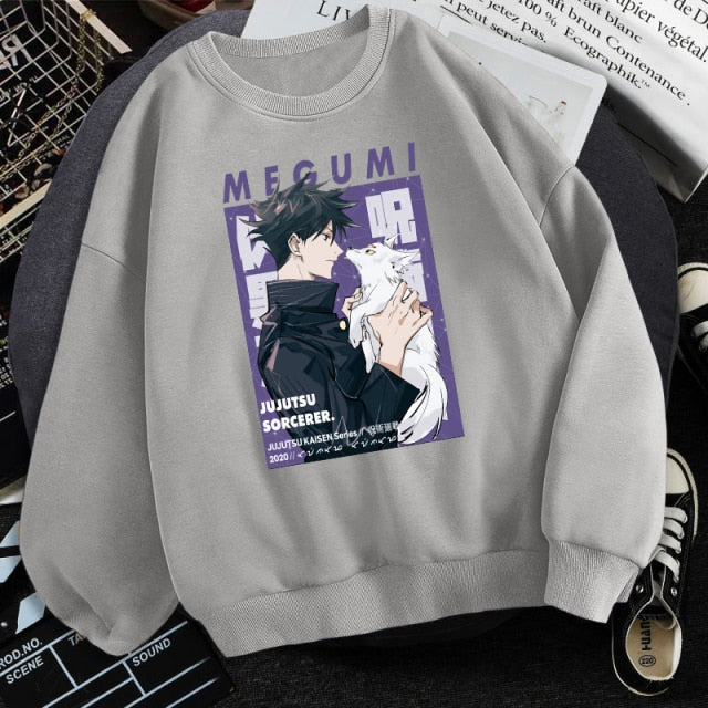 Jujutsu Kaisen Megumi Crewneck Sweater