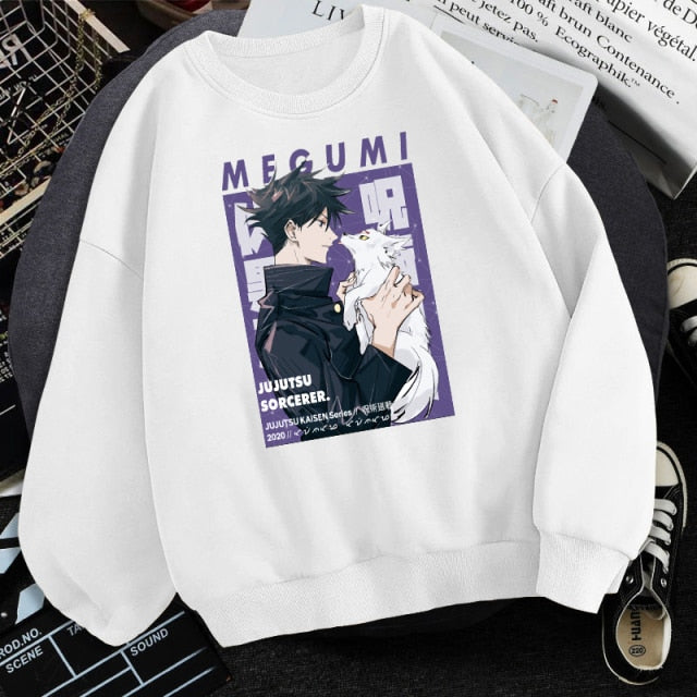 Jujutsu Kaisen Megumi Crewneck Sweater