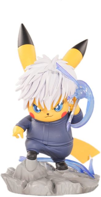 Gojo Satoru Cosplay Pikachu 20cm Figure