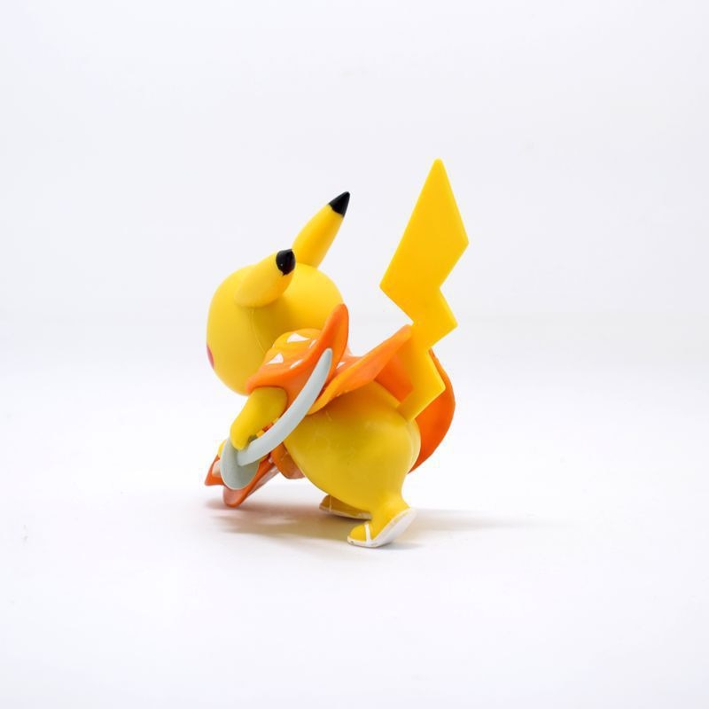 Pikachu Cosplay Agatsuma Zenitsu Figure